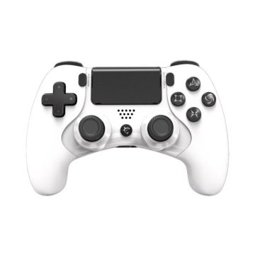 Manette de Jeu WHITE SHARK CENTURION GPW-4006 PS4 Blanc