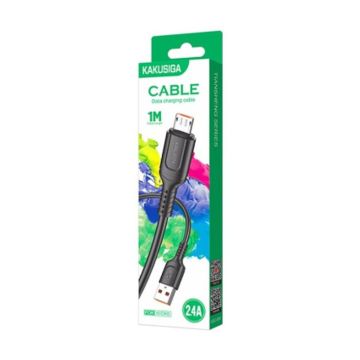 Cable de Charge KAKU KSC-805 2,4A Micro USB Noir