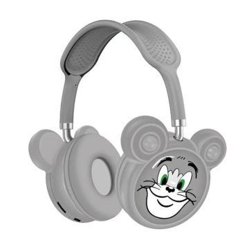 Casque Sans Fil GENERIC Pour Enfant B09 Gris