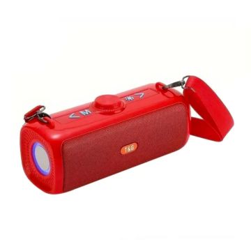  Haut Parleur Bluetooth T&G TG647 Rouge