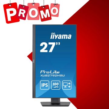 Ecran Iiyama Prolite 27" XUB2792HSU-B6  Full HD IPS 100HZ Noir 