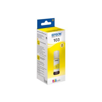 Bouteille d'encre Originale EPSON EcoTank 103 Jaune 