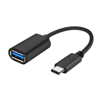 Câble OTG Type C vers USB 3.0 Noir