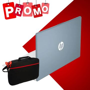 Pc Portable HP 15-fd0094nk i5 13è Gén 8Go 512Go SSD  Silver & Bleu + Sacoche Gratuite