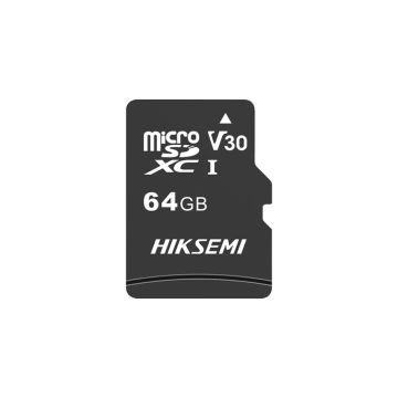  Carte Mémoire HIKSEMI C1 64 Go Avec Adaptateur HS-TF-C1-64G Noir