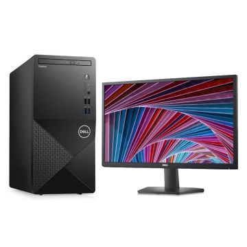 PC De Bureau DELL VOSTRO 3910 I3 12è Gén 8Go 256Go SSD - Noir + Ecran SE2222H