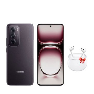  Smartphone Oppo Reno12 5G 12Go 512Go Brun Mat + Écouteurs Sans Fil Oppo Enco AIR W32 Gratuit