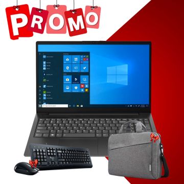 PC Portable LENOVO V15 G4 IRU i5 13è Gén 8Go 512Go SSD - Noir + Sacoche +Ensemble Clavier Et Souris Filaire LENOVO 160 Wired Combo USB - Noir Gratuites