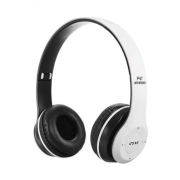 Casque Stéréo Sans Fil OAKORN P47 Bluetooth - Blanc