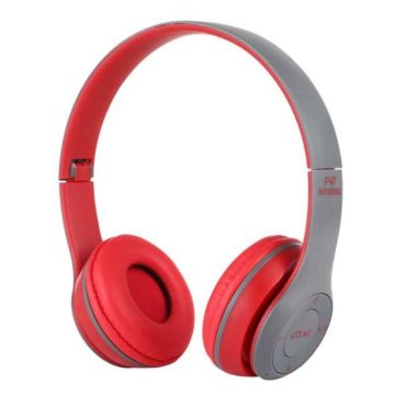 Casque Stéréo Sans Fil OAKORN P47 Bluetooth - Rouge