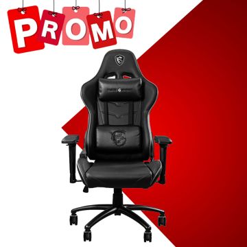 Chaise Gaming MSI Mag CH120 Avec Accoudoirs Rembourrés  Noir