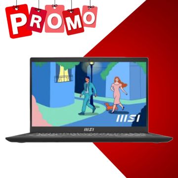 Pc Portable MSI Modern 15 B12MO i3 12è Gén 16Go 512Go SSD - Noir