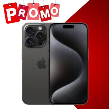 iPhone 15 Pro 256Go Black Titanium - APPLE