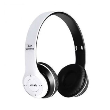 Casque Stéréo Sans Fil OAKORN P47 Bluetooth - Blanc