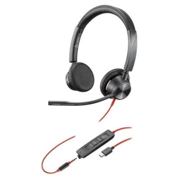 Micro Casque Filaire POLY Blackwire 3325  Noir