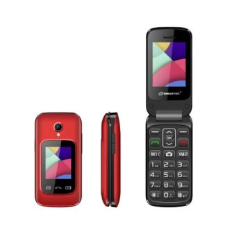 Téléphone portable SMARTEC F1 Rouge