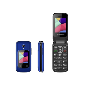 Téléphone Portable  SMARTEC F1 Bleu