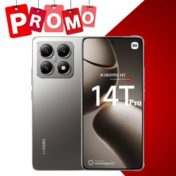 Smartphone XIAOMI 14T Pro 5G 12Go 512Go - Gris Titane