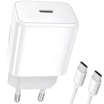 Chargeur INFINIX XC06+XDC23  30W Type-C - Blanc