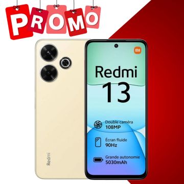 Smartphone XIAOMI Redmi 13 8Go 128Go - Gold
