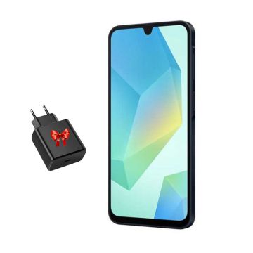 Smartphone SAMSUNG GALAXY A16 4Go 128Go - Noir + Chargeur 45W Offert