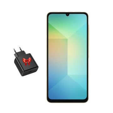 Smartphone SAMSUNG Galaxy A06 4Go 64Go Gold + Chargeur 45W Offert
