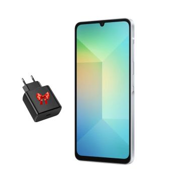 Smartphone SAMSUNG Galaxy A06 4Go 64Go Bleu + Chargeur 45W Offert
