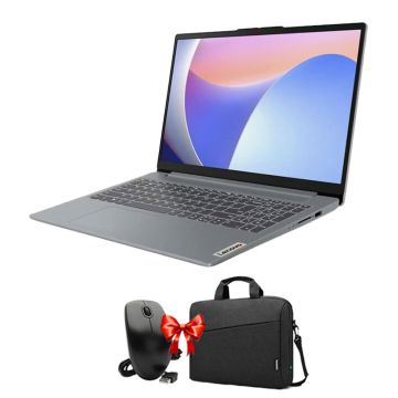 PC Portable LENOVO IdeaPad Slim 3 15AMN8 AMD RYZEN 5 16Go 512Go SSD - Gris +Souris et Sacoches Gratuites