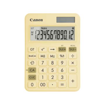 Calculatrice de bureau CANON LS-125KB-PYL -  Jaune