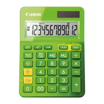 Calculatrice de bureau Canon LS-123K-MGR 12 chiffres Vert