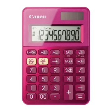 Calculatrice de bureau Canon LS-100K MPK10 chiffres - Rose