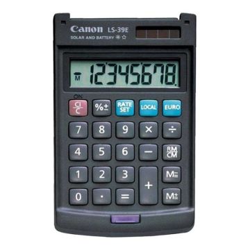 Calculatrice De Poche CANON 8 chiffres LS-39E