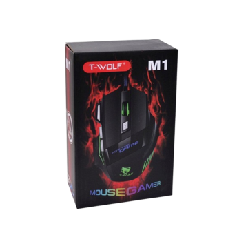 Souris Gamer T-Wolf T-M1 RGB Noir