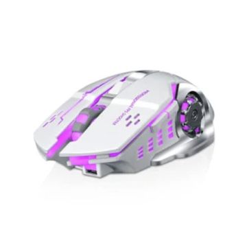 Souris Gamer T-Wolf V6 RGB Blanche