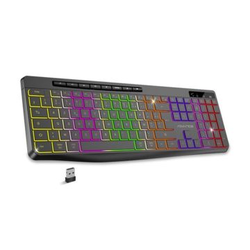 Clavier Gamer Sans Fil ADVANCE R-TYPE CLA-310BK RGB - Noir