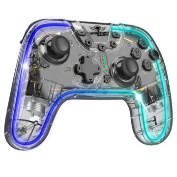 Manette De Jeux Sans Fil Spirit Of Gamer Pulse RGB – Transparente 