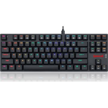 Clavier Gaming Mécanique Redragon Lakshmi K606 RAINBOW LED RED Switch Noir