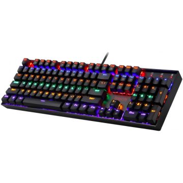 Clavier Gamer Mécanique Redragon Mitra K551-KR LED Red Switches - Noir