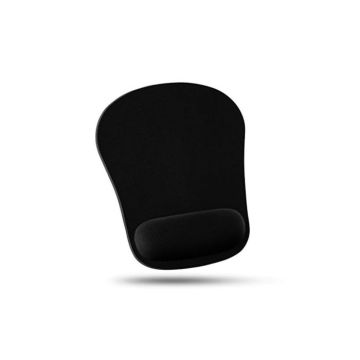 Tapis De Souris Avec Repose-Poignet - Noir