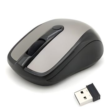 Souris Sans Fil avec récepteur USB 012004 - Marron