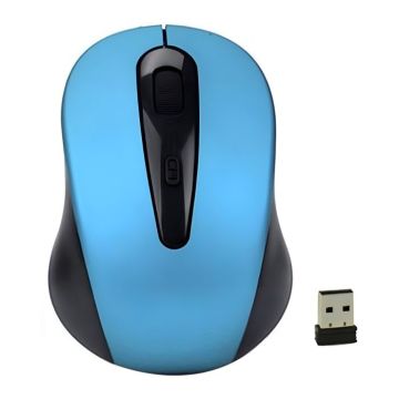 Souris Sans Fil avec récepteur USB 012004 - Bleu
