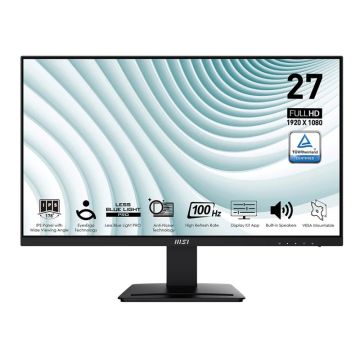 Ecran MSI Pro MP273A 27” Full HD 100Hz IPS Noir