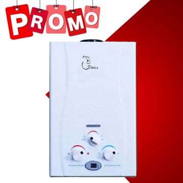 Chauffe Bain COALA 10 Litres GAZ Bouteille Blanc