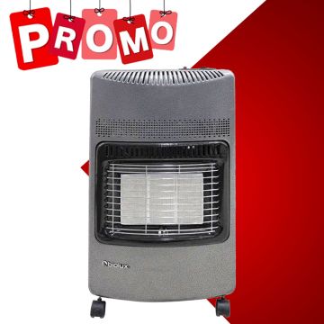 Chauffage à Gaz BIOLUX TRIO-45S 4500W - Silver