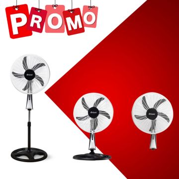 Ventilateur 3EN1 ORIENT OV-1812T-3EN1 - Blanc