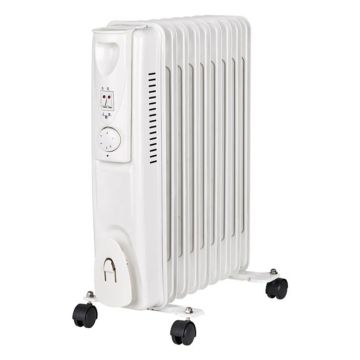 Radiateur Bain d'Huile RADIOLA RAD13F2500 13 Éléments 2500W - Blanc