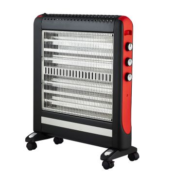 Chauffage électrique Quartz W- HQ1271 PRESTIGIA Avec Roulette