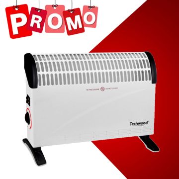 Chauffage Convecteur TECHWOOD TCG-2001 2000W - Blanc