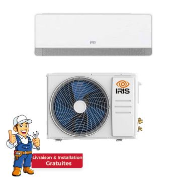 climatiseur IRIS AZAO 12000 btu Inverter Tropicalisé Chaud & Froid Avec Installation et livraison gratuites