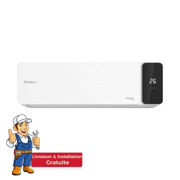  Climatiseur BIOLUX INVERTER Smart 9000 BTU Chaud / Froid - Blanc Avec Installation et livraison gratuites
